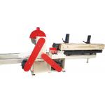 Twin Blade Automatic Woodworking Bench Saw Machine,2 Blades Circular Saw Mill for sale