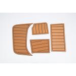 Stain Resistant 1.2x2.4m EVA Faux Teak Sheet for sale