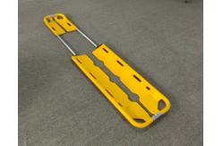 China Foldable First Aid Plastic Scoop Stretcher X Ray Detachable Three Gears supplier