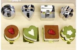 China RK Bakeware China Foodservice NSF Rectangle and Square Mousse Cake Ring supplier