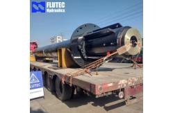China Custom Made Inner Guided Hydraulic Cylinder For Aluminium Casting Machine supplier