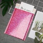 CTCX Custom Bubble Mailer Holographic Pink Holographic Bubble Mailer Holographic Bubble Packages