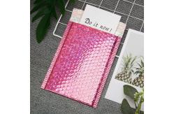 China CTCX Custom Bubble Mailer Holographic Pink Holographic Bubble Mailer Holographic Bubble Packages supplier