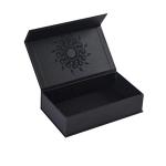Custom Magnetic Book Shape Box Perfume Bottle Packing Paper Gift Box For Whole Sale With PVC Window for sale