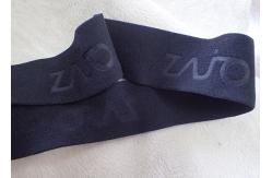 China 25mm Jacquard Elastic Tape With Embossing Logo For Outdoor Wear supplier
