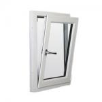 Customized UPVC Tilt And Turn Window Double Glazed For Commercial And Residential