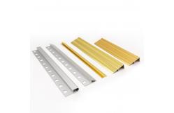 China Anodised Aluminum Tile Trim 1mm Thickness Triangle Alu 6063 Material supplier