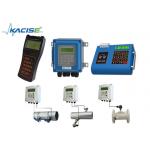 Wall Mount Fixed Handheld Ultrasonic Flow Meter For DN15 - 6000 Pipe Easy Installation for sale