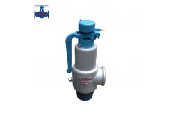 China Spring Loaded Male Threaded Safety Valve WCB CF8 CF8M With Level Handle Operation supplier