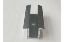 China Mill finished Anodized PV MID Clamp For Roof Mounting Systems , Customized Dimensions supplier