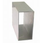 T5 T6 Aluminum Rectangular Tubing Profiles For Buildings Furniture for sale