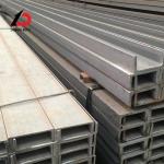 Custom Cycle 7-15 Days Q235B Channel Steel U-Shaped Steel Bridge Building Curtain Wall Steel Structure C Channel Beam for sale