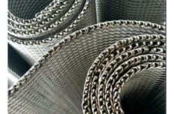 China Stainless Durable Compound Balanced Steel Mesh Conveyor Belt supplier