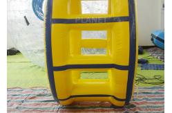 China Adults Inflatable Water Games Floating Wheel Roller For Entertainment supplier