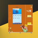 180W Hot Food Vending Machine With Touch Screen And Micro Computer for sale
