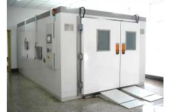 China Automotive Sun Simulation System Halogen Lamp Room Walk In Evironmental Chamber supplier