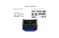 China Portable 90mm/sec 58mm Bluetooth Thermal Printer Carav Handheld Pos Printer supplier