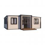 Waterproof 40ft Expandable Container House Fireproof Manufactured Container Homes for sale