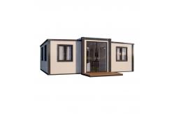 China Double Wings Mobile House Container Steel Frame Customizable For Hotel supplier