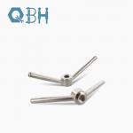 Qbh Stainless Steel Nut Fastener Hardware Coarse And Fine Thread Wing Nuts DIN 80701 for sale