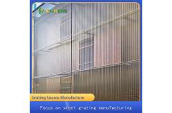 China Decorative Partition Diamond Aluminum Curtain Wall Mesh supplier
