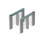 AC100V Pedestrian Barrier Gate LED Indicator 10mm Thickness Swing for sale