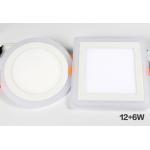 2835 SMD IP44 6500K Recessed Cri80 Led Panel Downlight