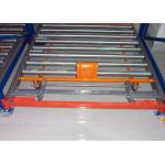 High Density Gravity Flow Pallet Rack Metal Roller Stainless Steel Q235B