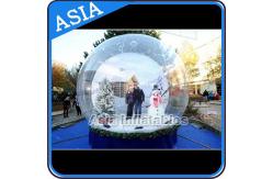 China Olaf Inflatable Snow Globe Advertising Inflatable Bubble Tent With Frozen Cartoon supplier