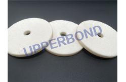 China Rust Proof Customized  7X10X6mm White Grinding Wheel  Tobacco Machinery Spare Parts supplier
