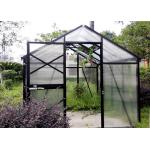 Wood Glass One Stop Gardens Greenhouse Safety Good Weather Resistance for sale