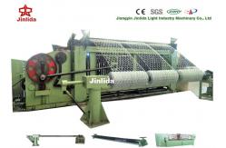 China 5000mm 30kw Gabion Mesh Machine PLC Control 100*120mm Hexagonal Wire Mesh supplier