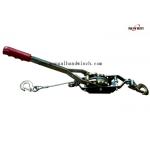 Chrome Finish Hand Cable Puller 2T Double Gears Two Hooks For Architecture for sale