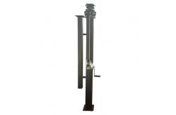 China Customizable Manual Telescopic Mast 19ft 20ft For Mobile Surveillance Trailer supplier