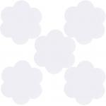 6 Pack Painting Canvas Panel Flower Shaped Art Stretched Canvas Boards For Painting for sale