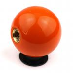 Custom Resin Billiard Shift Knob White  Black Orange  ISO9001 Certificated