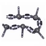 Roller Overhead Conveyor Chain Industrial Hanging Conveyor Drag Chain Carbon Steel for sale