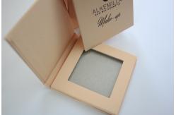 China Single Empty Blush Palette Pans Pantone Printing With Soft Touch Lamination supplier