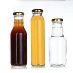 Bulk Empty Fruit Juice Glass Bottle 12oz 350ml For Beverage for sale