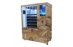 China Touch Screen Bread Yoghurt Vending Machine With Automatic Report Function supplier