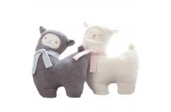 China Skin Friendly 30cm Polypropylene Cotton Filling Alpaca Plush Toy supplier