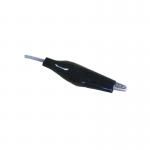 1m Crocodile Clip Eeg Electrodes Black Cover DIN1.5 Socket For Dynamic Eeg System for sale