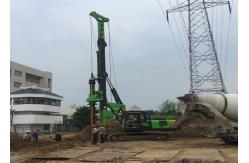 China Hydraulic Crawler Drill Used Rotary Piling Machine 28m Depth For Construction supplier