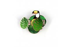 China Customized Flipping Uv Printing Badge Promotion Lapel Pins supplier