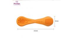 China Hard Rubber Interactive Dog Chew Toys For Teeth Grinding supplier