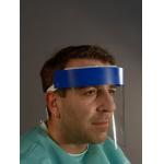 Anti Splash 32x19cm PET Plastic Face Shiled Full Face With Hoodd Loop Amd Foam Band for sale
