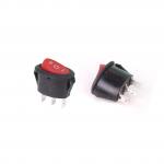 12 Volt Lighted Rocker Switch Spst 3 Connections For Electronic Equipment for sale