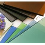 3-20mm Colored Tinted Float Glass Polished Surface for sale