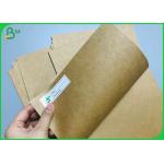 Strong Brown Kraft Paper Cardstock 80G 100G Sack Craft Board Roll 115cm Width for sale