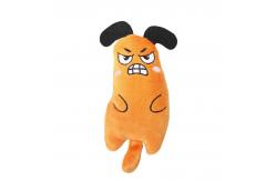 China Mint Plush Self Hi Molar Cleaning Interactive Thumb Toy For Pet Cat supplier